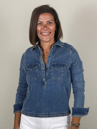 Hadley Half Placket Shirt