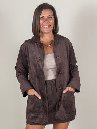 [Z Supply] Decker Suede Chore Jacket