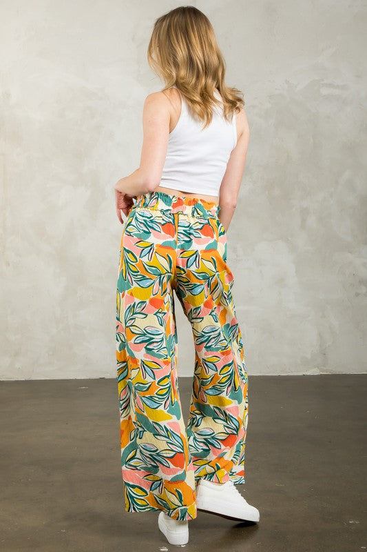 Felicia Print Pants