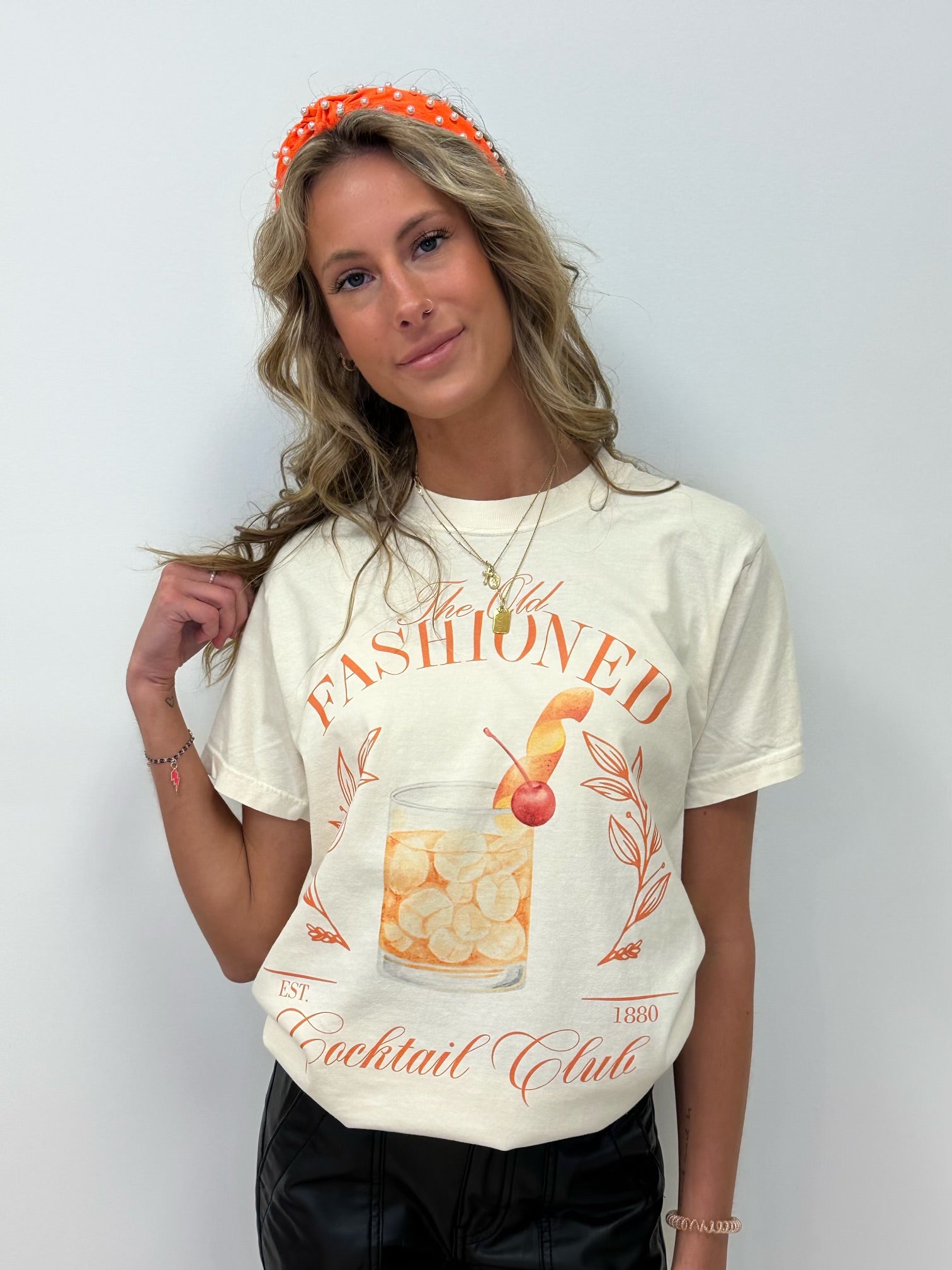 Old Fashioned Cocktail Club Tee