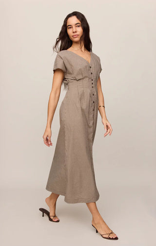 [Z Supply] Sanna Gingham Midi Dress