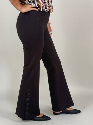 [Liverpool] Stella Pull-On Flare Pants, 30" Inseam