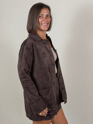 [Z Supply] Decker Suede Chore Jacket