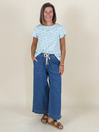 Sunset Cape Sleeve T-Shirt