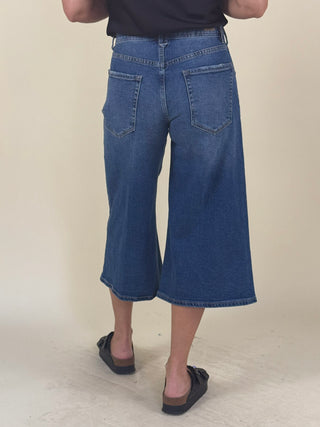 [Liverpool] Claire High Rise Relaxed Culotte Pants, 20" Inseam
