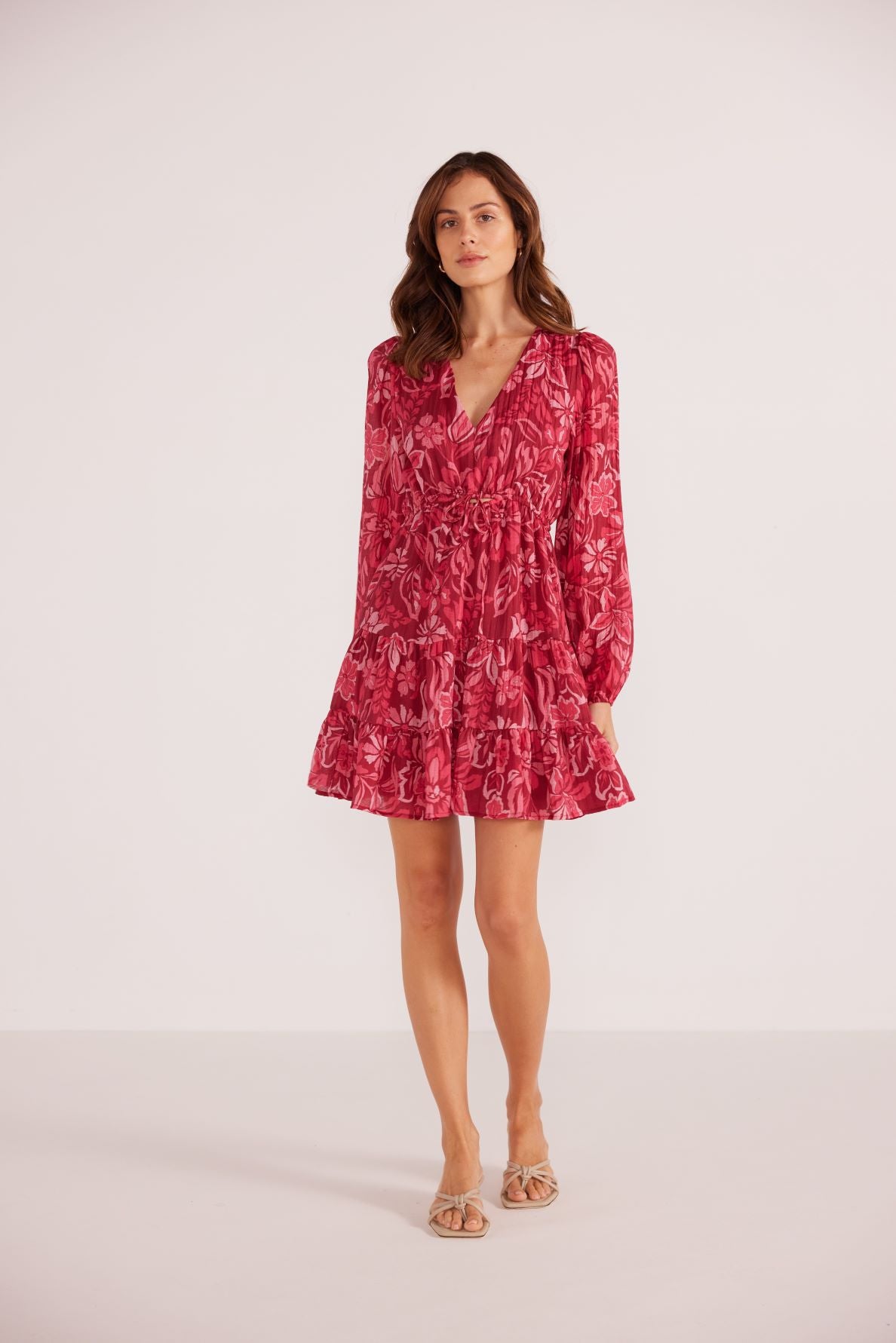 Mae Long Sleeve Mini Dress