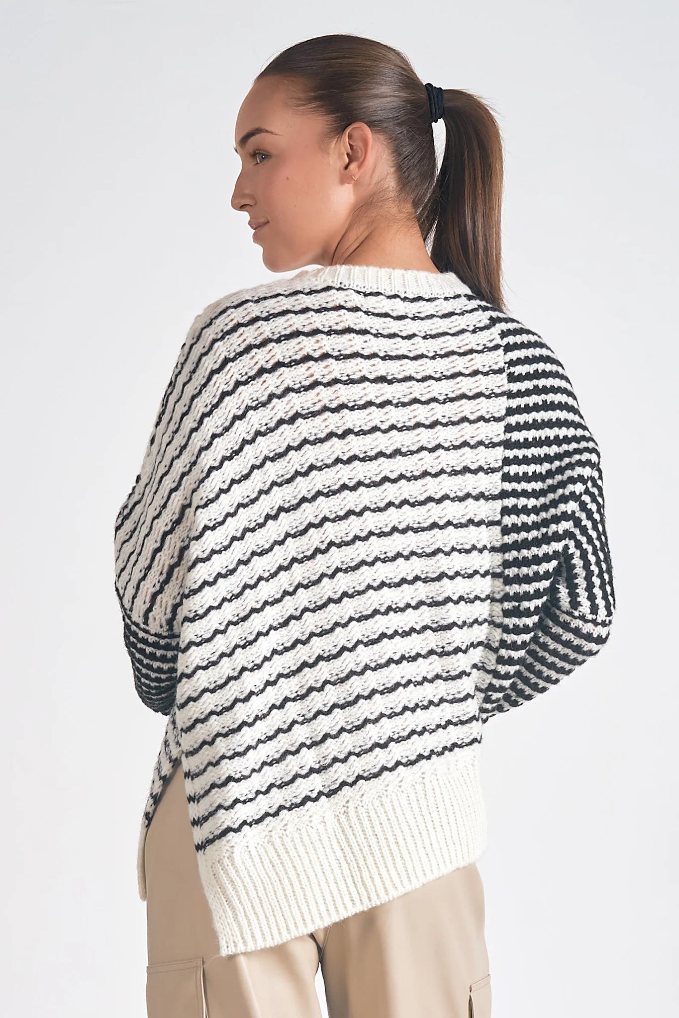 Phoebe Asymmetrical Sweater