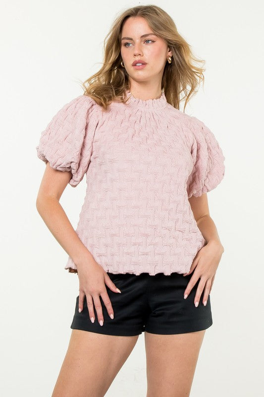 Jacey Textured Blouse