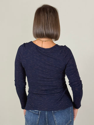[Liverpool] Ashleigh Asymmetric Details Knit Top