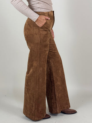 [Z Supply] Cecile Mid Rise Wide Leg Pants