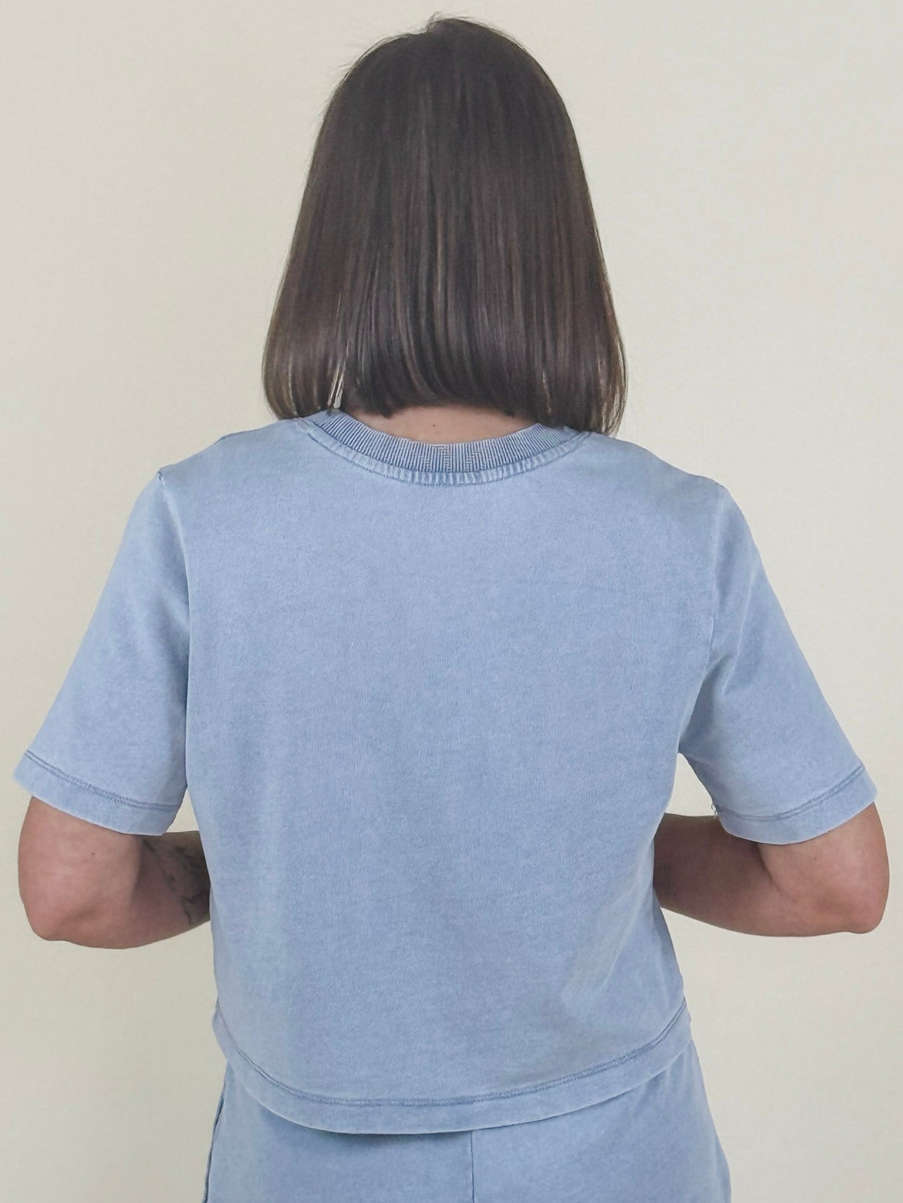 [Z Supply] Curran Knit Denim Tee