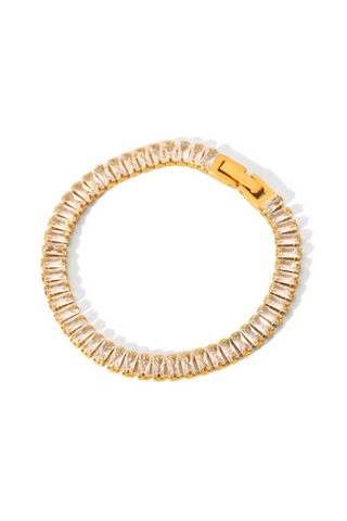 Dazed in Diamonds Bracelet - Gold