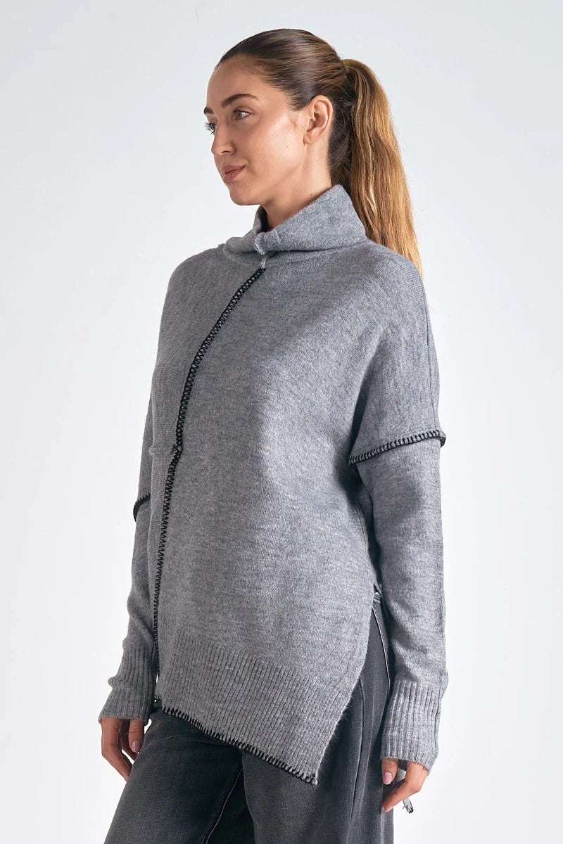 Elli Asymmetric Sweater