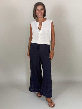 [Z Supply] Sid Embroidered Woven Pants