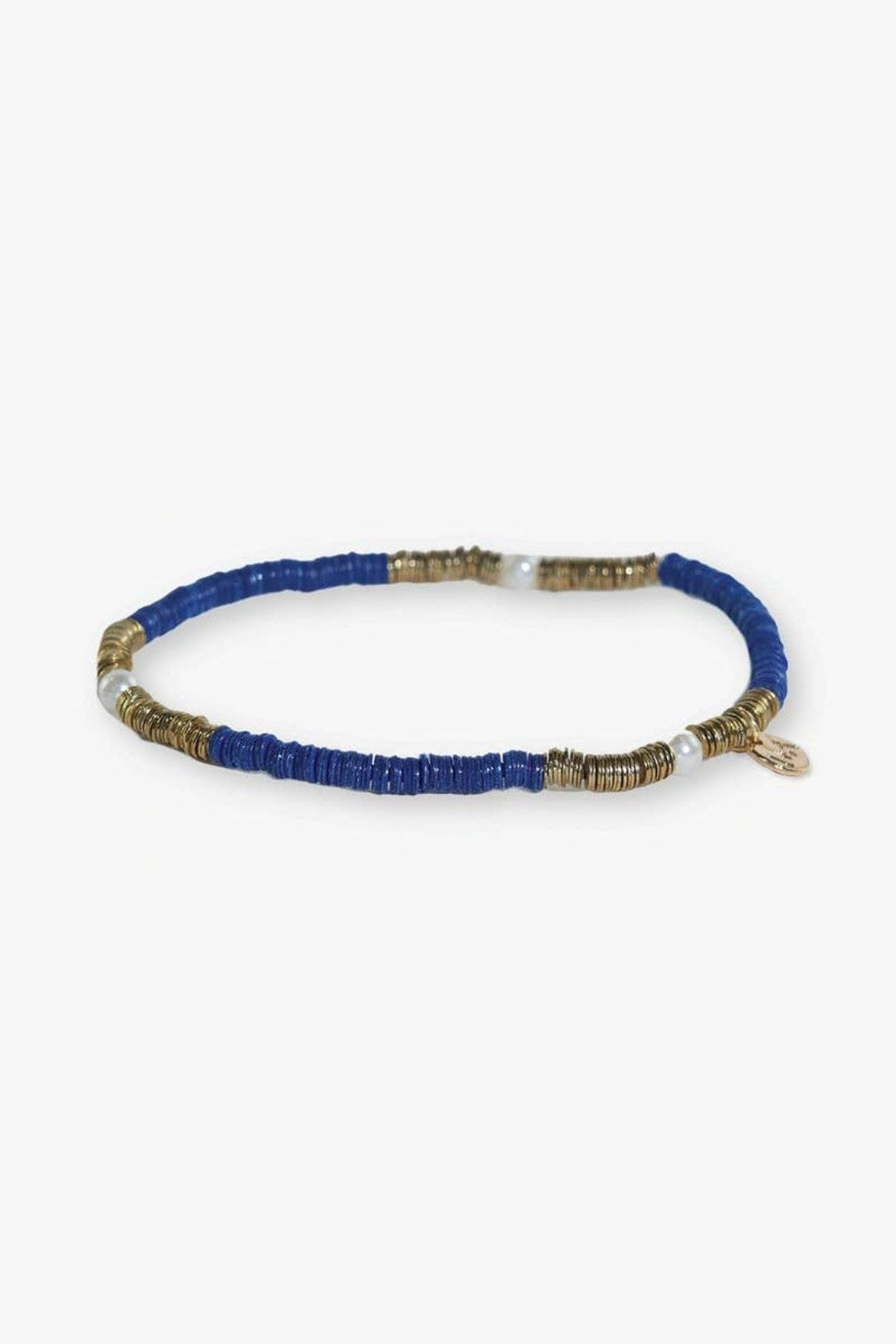Rory Solid Color Bracelet - Lapis Blue