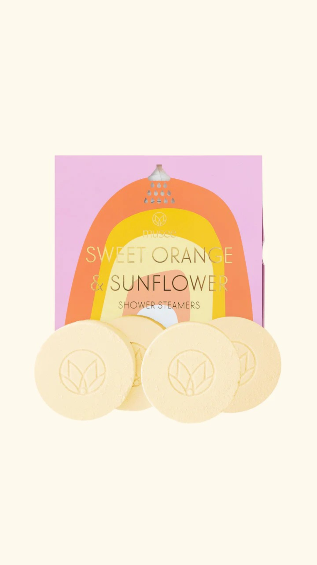 Sweet Orange & Sunflower Shower Steamers