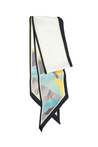 Multi Mountain Range Double Sided Scarf