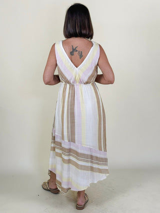 [Liverpool] Nya Sleeveless Asymmetrical Hem Dress
