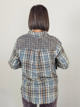 Pippa Mix Plaid Shirt