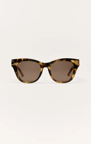 [Z Supply] Front Row Sunnies - Brown Tortoise-Brown