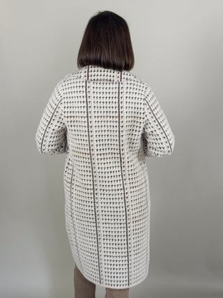 Abbey Plaid Knit Coatigan
