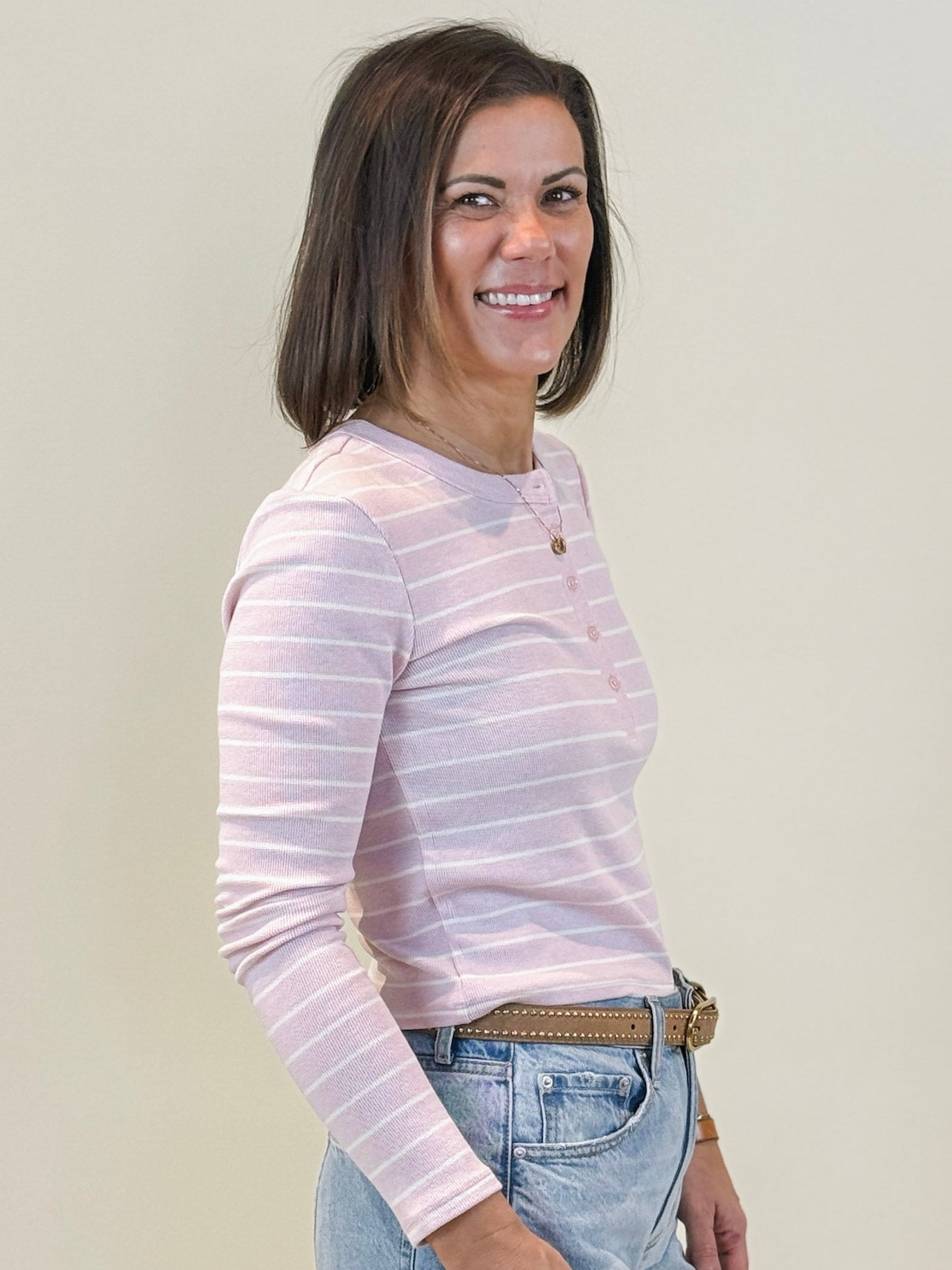 [Z Supply] Ferris Henley Striped Top