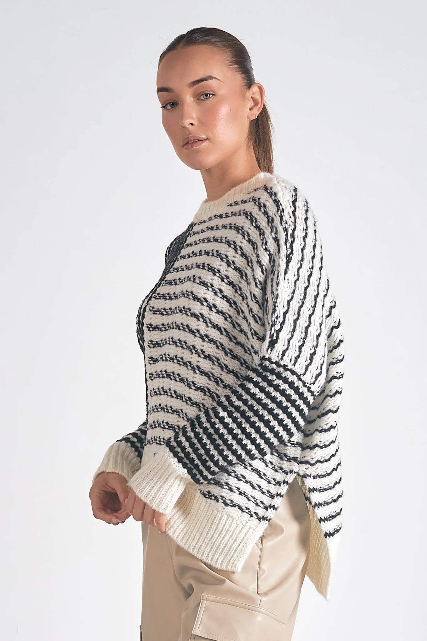 Phoebe Asymmetrical Sweater