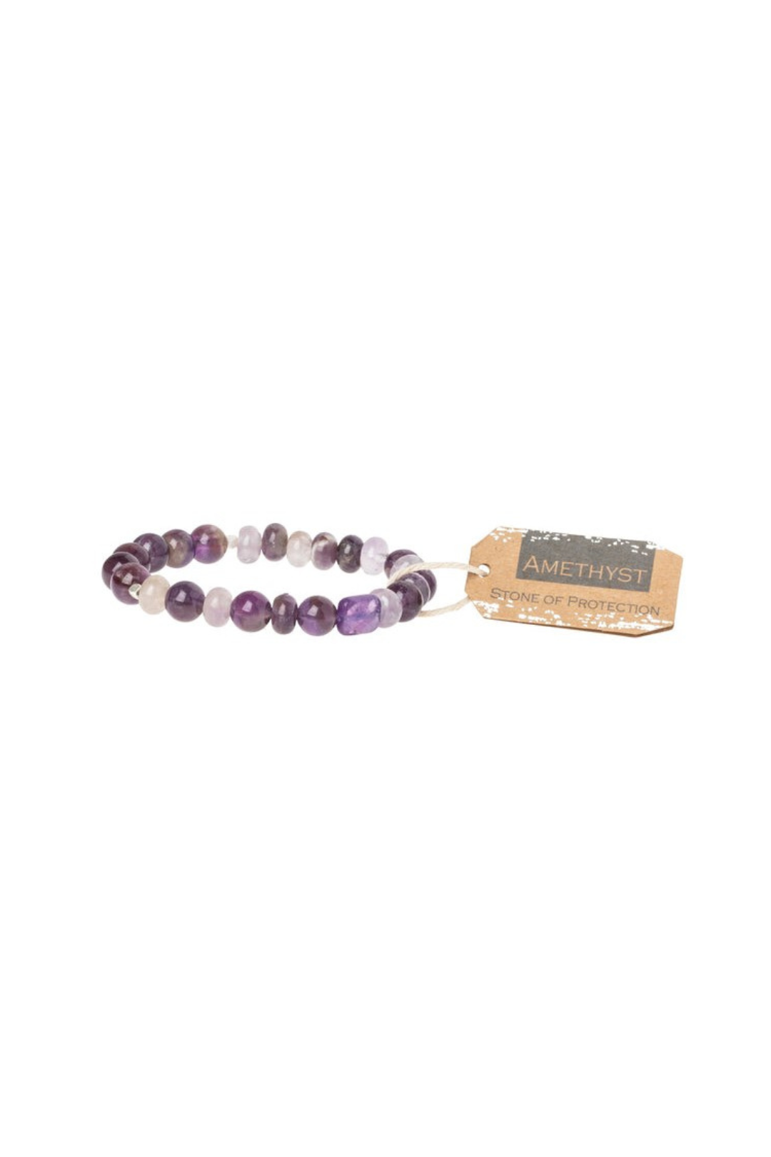 Stacking Stone Bracelet - Amethyst