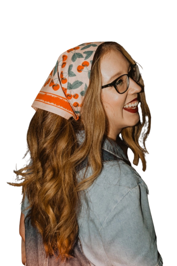 No. 077 Cherry Bandana