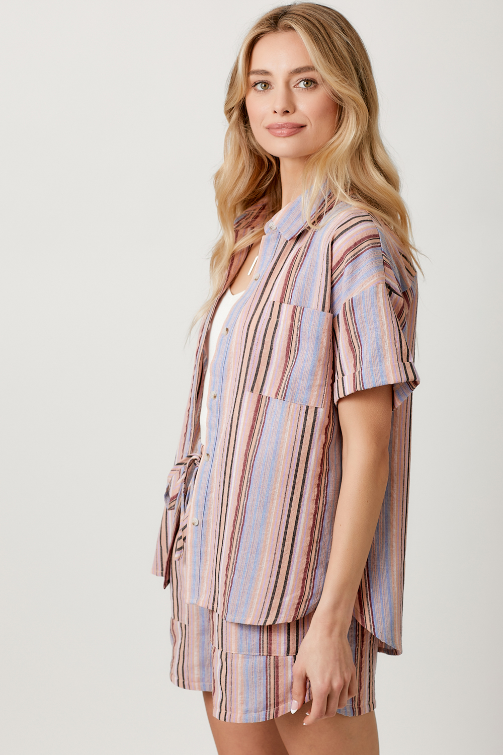 Linley Striped Linen Shirt
