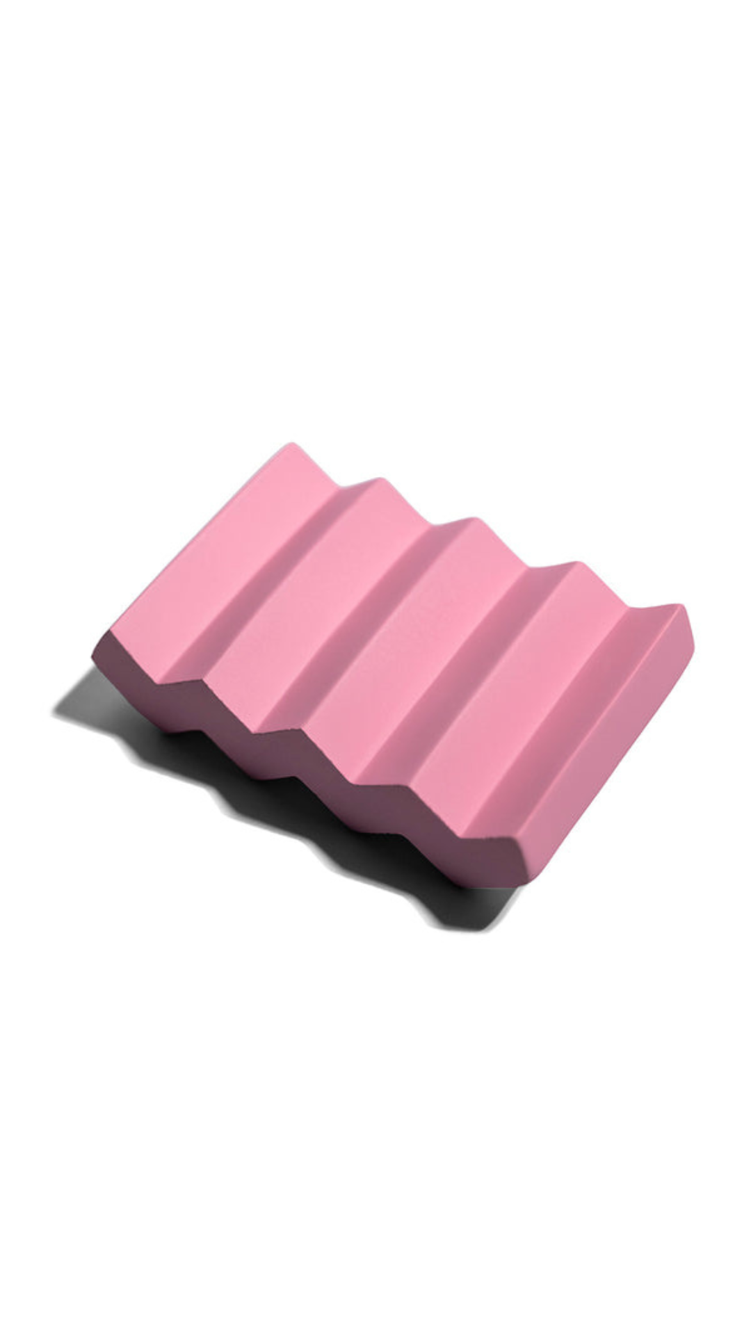 Modern Cement Soap Dish - Pink