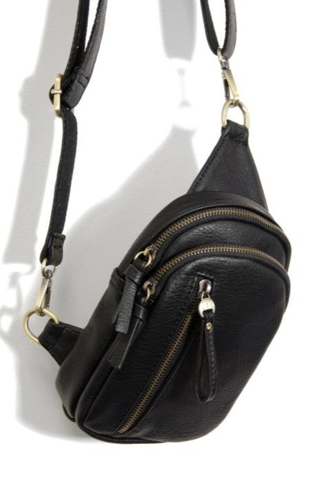 Skyler Sling Bag, Black