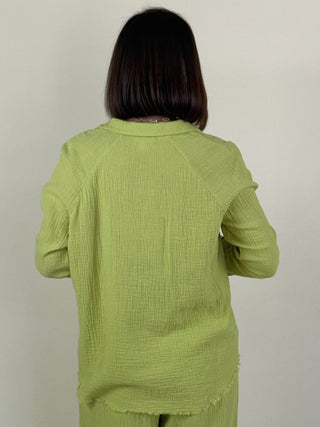 [TRIBAL] Jade Raglan Sleeve Shirt