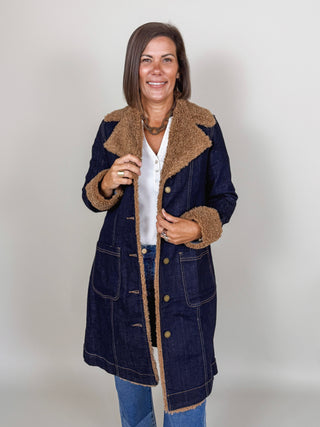 [Liverpool] Sheila Sherpa Trim Long Jacket