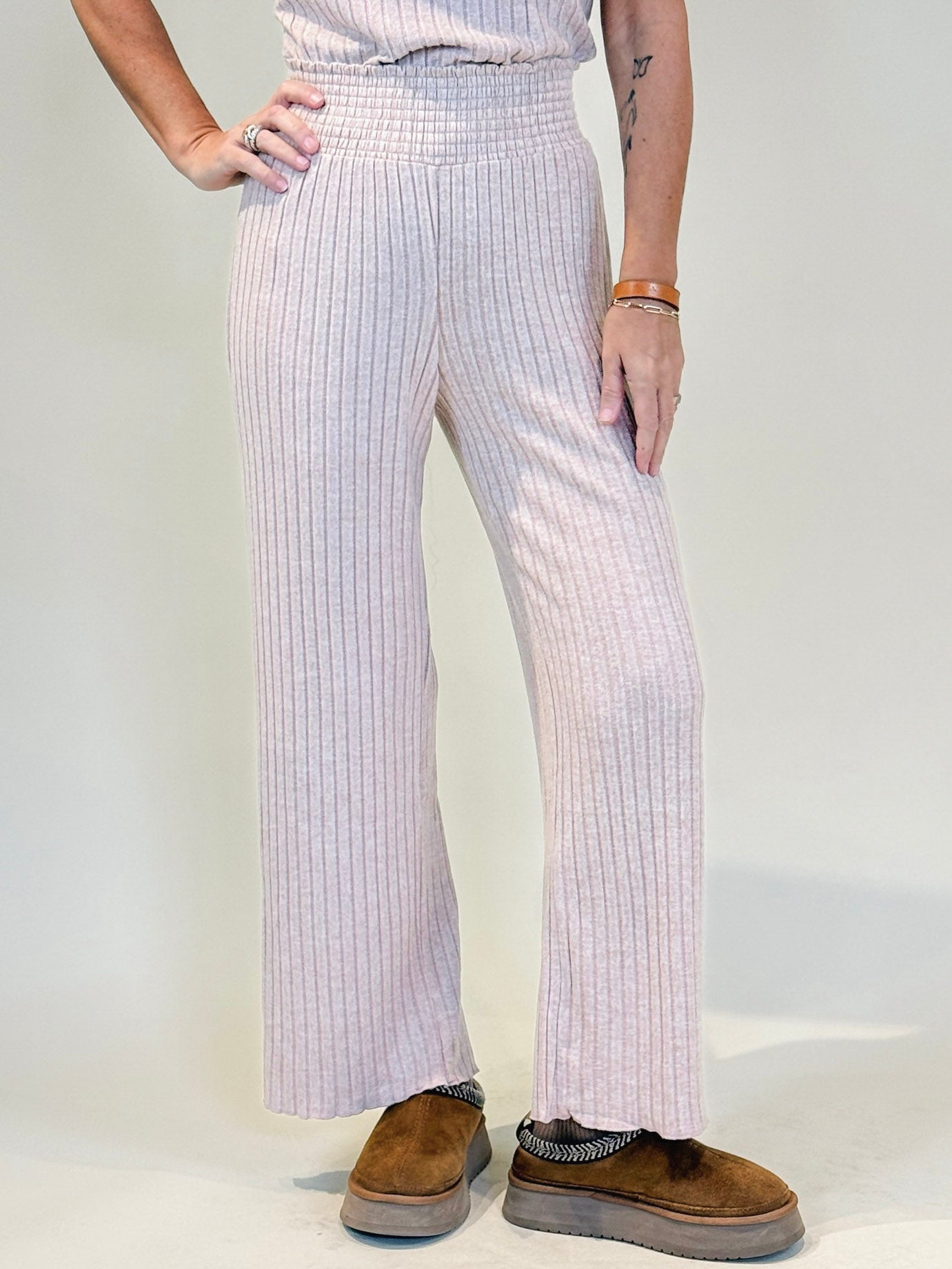 [Z Supply] Dawn Smocked Rib Pants
