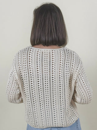 [Z Supply] Upland Crochet Sweater