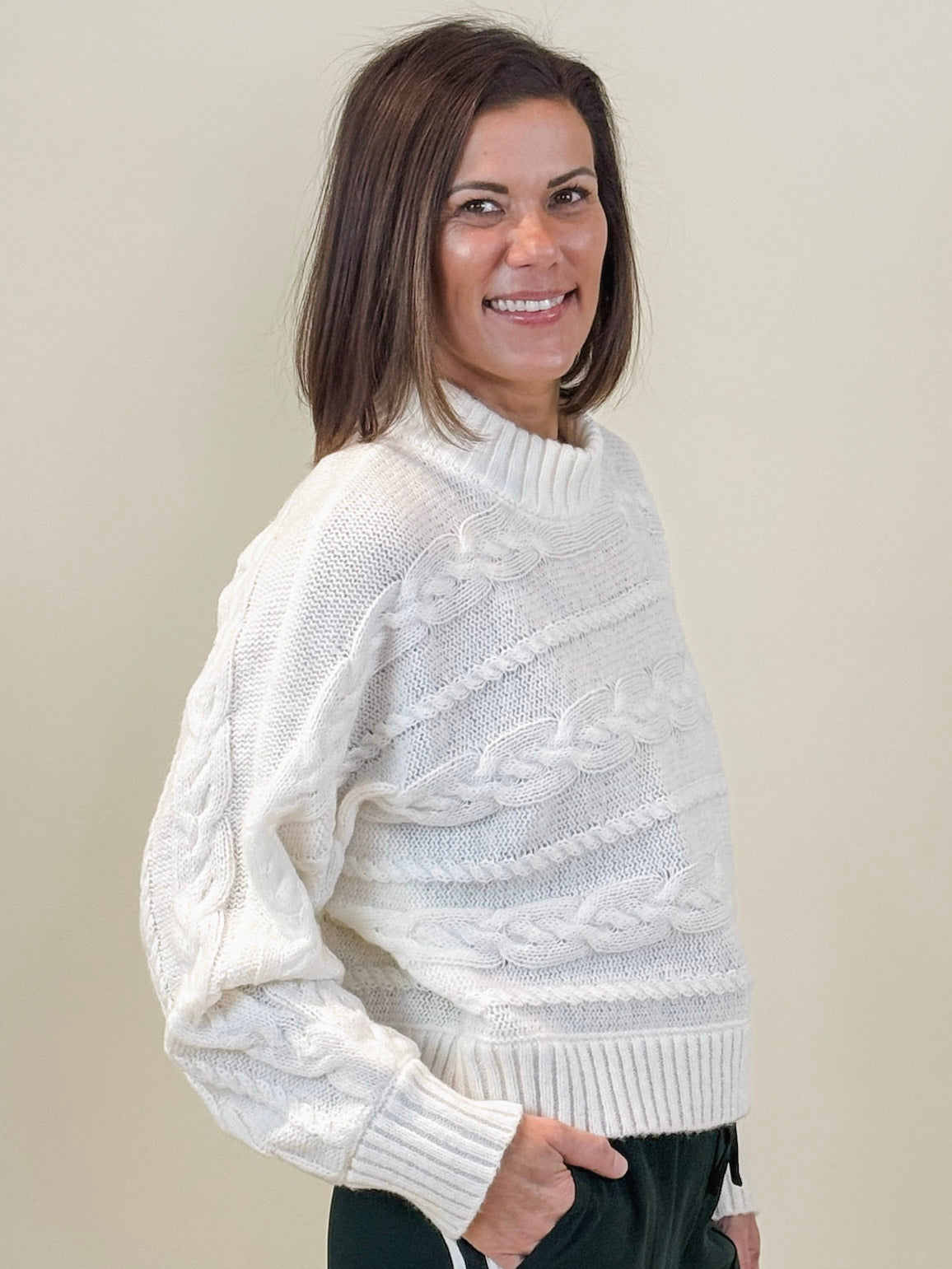 [Z Supply] Arctic Cable Sweater