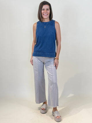 Olivia Wide Ankle Denim