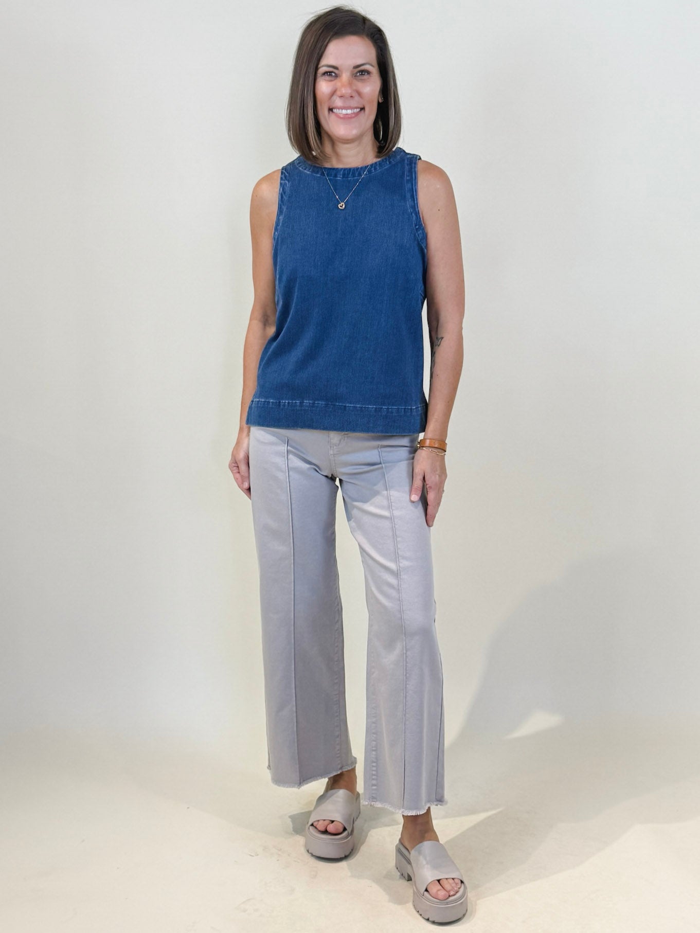 Olivia Wide Ankle Denim