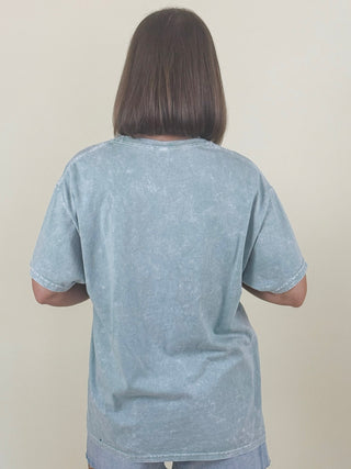 Good Vibes Butterfly Puff Print Tee