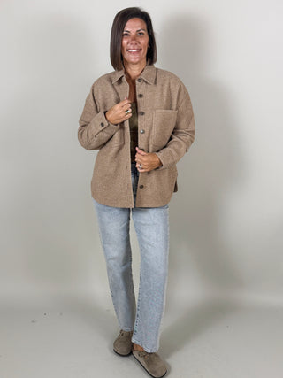 [Z Supply] All Day Poodle Knit Jacket