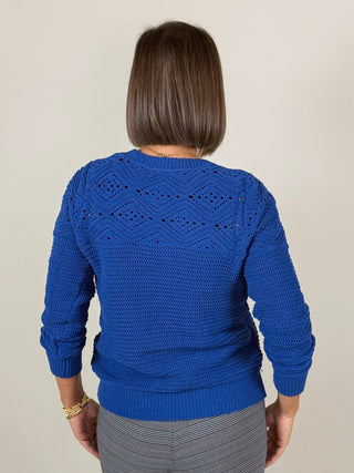 [TRIBAL] Tracy Crew Neck Sweater