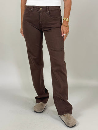 [Liverpool] Kennedy Comfort Waist Straight Jeans, 32" Inseam