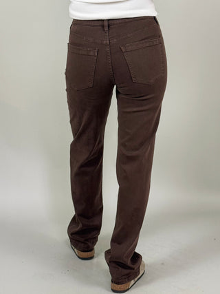 [Liverpool] Kennedy Comfort Waist Straight Jeans, 32" Inseam