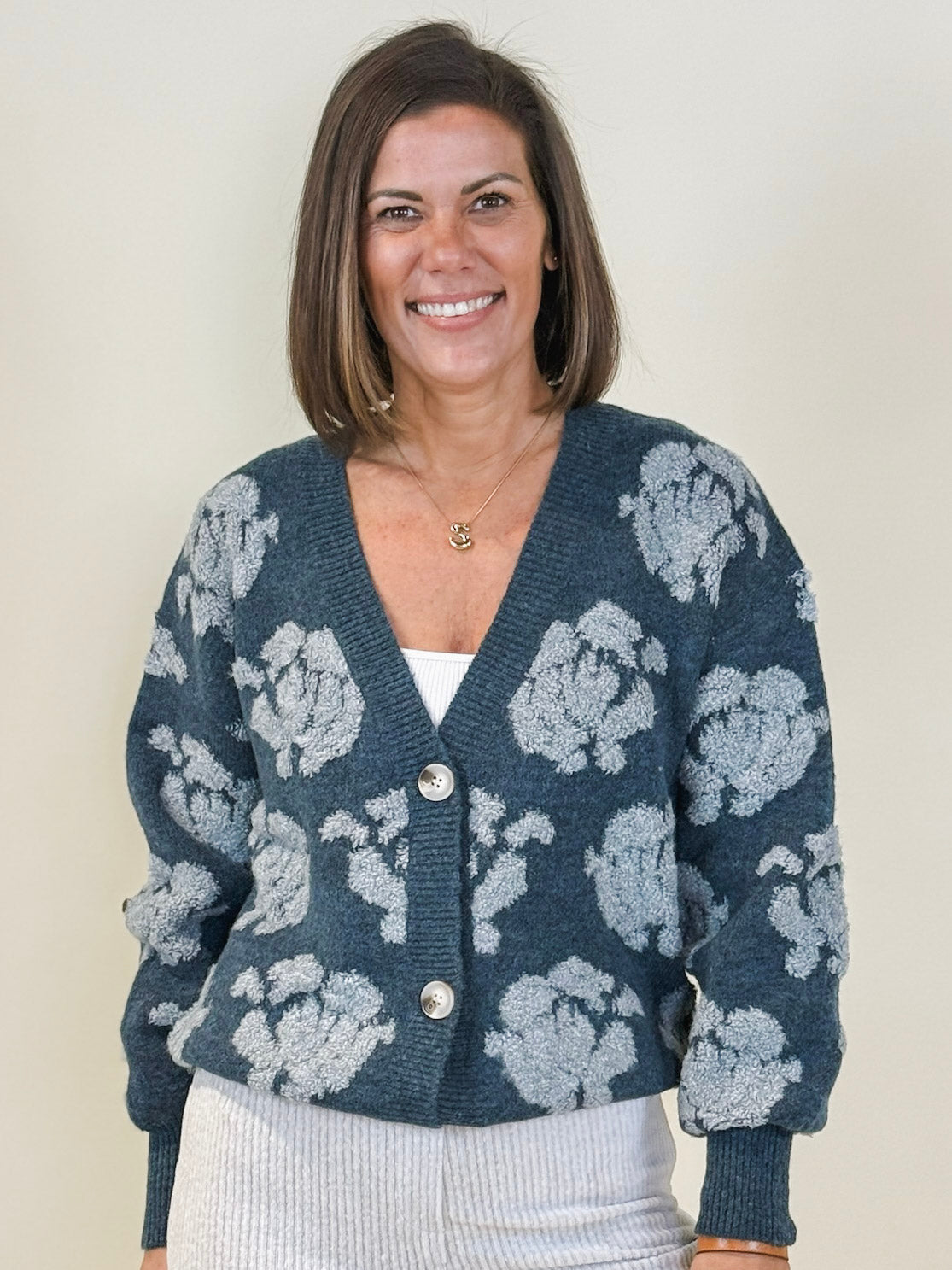 Jenna Floral Cardigan