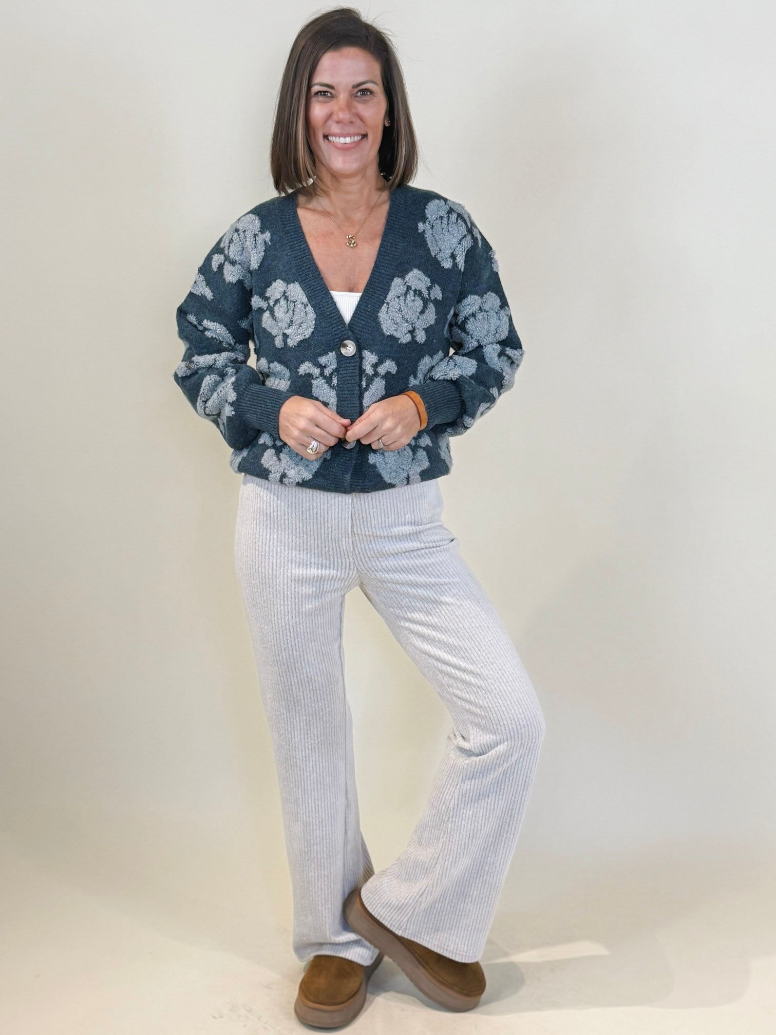 Jenna Floral Cardigan