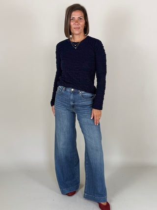 [Liverpool] Kit High Rise Relaxed Wide Leg Jeans, 32" Inseam