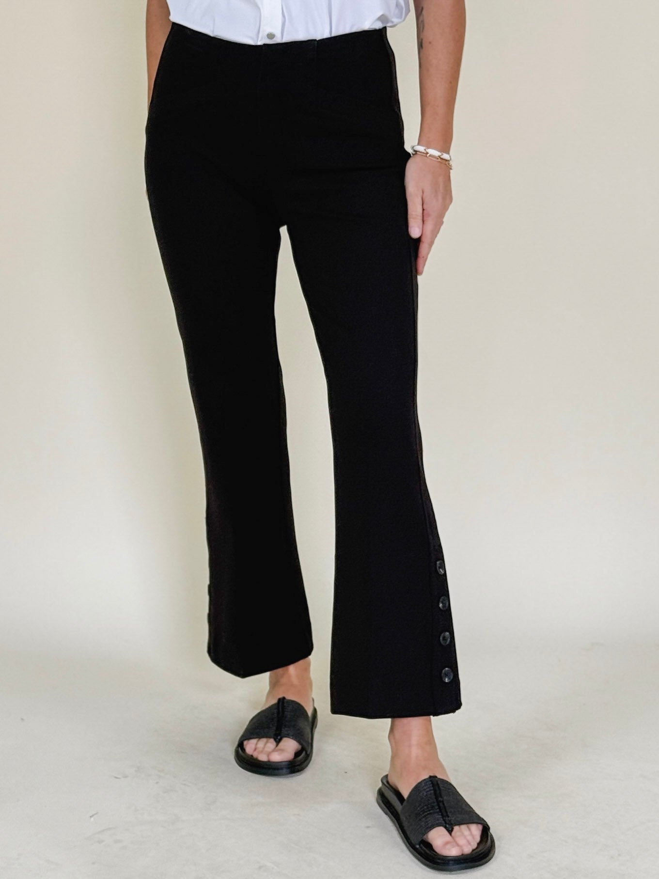 [Liverpool] Stella Pull-On Kick Flare Pants, 27" Inseam
