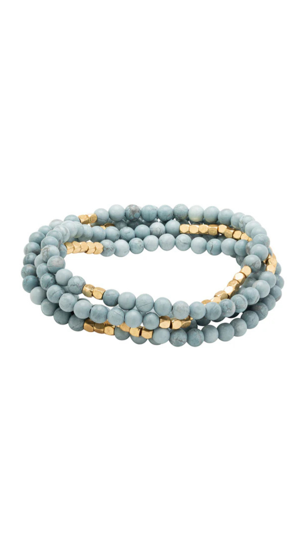 Stone Wrap: Blue Howlite - Stone of Harmony