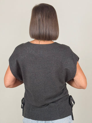 [Liverpool] Dollie Side Tie Dolman Sleeve Sweater